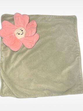 Jellycat FLEURY PETUNIA RETIRED Soother Blanket Soft Plush Flower Lovey